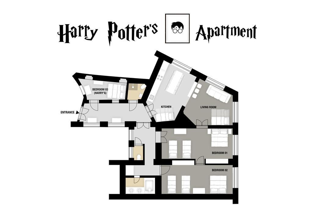 Amazing Harry Potter'S Apt. At Old Town Prague Extérieur photo